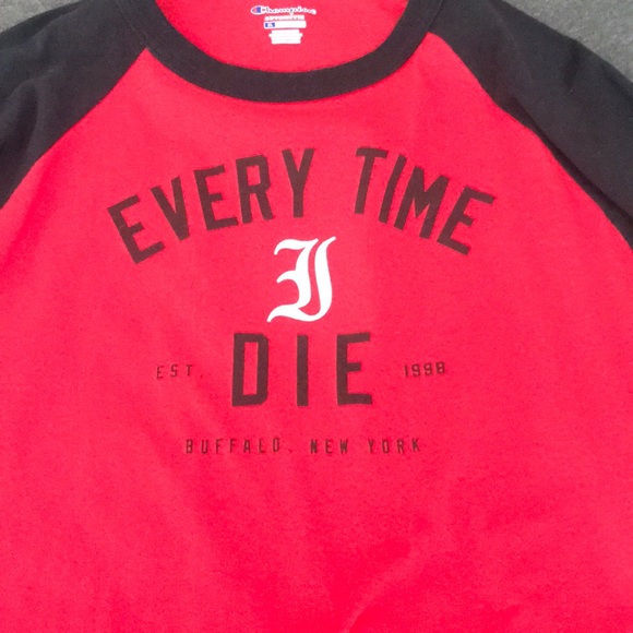 XL ETID Champion Raglan - Picture 1 of 4
